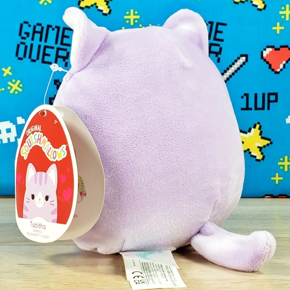 Squishmallow Tabitha the Valentine's Day Cat 5" 2022 UltraSoft Stuffed Plush - Picture 5 of 11